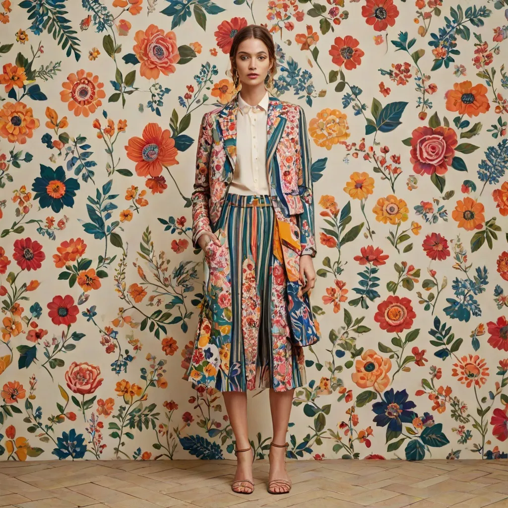 Jak łączyć różne wzory i kolory w modzie: przewodnik dla początkujących