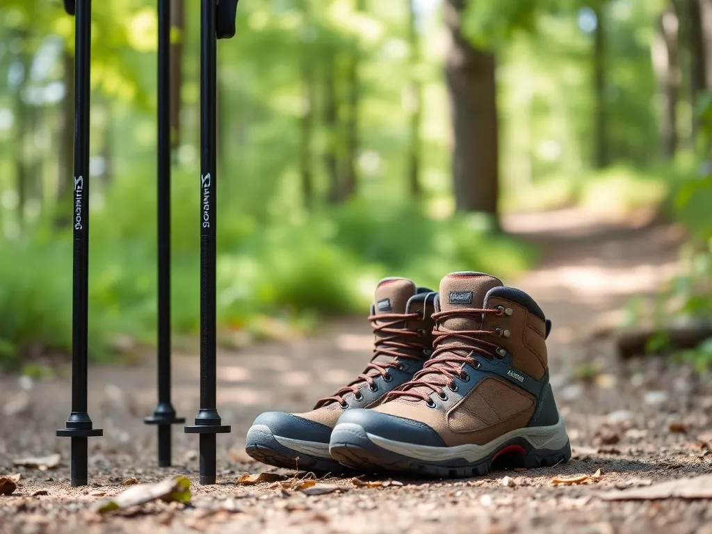 Jak prawidłowo założyć buciki na kijki nordic walking?